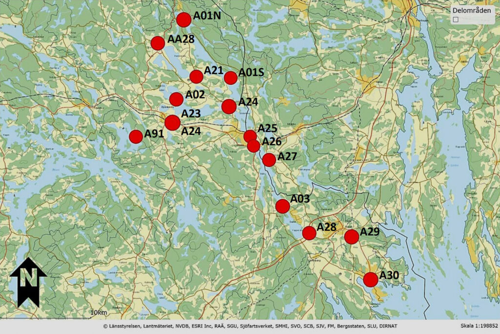 Lansstyrelsen Lantmateriet karta